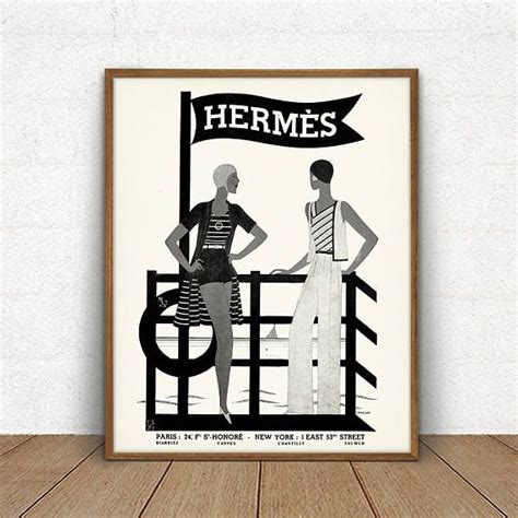 hermes vintage poster|Hermes wall art.